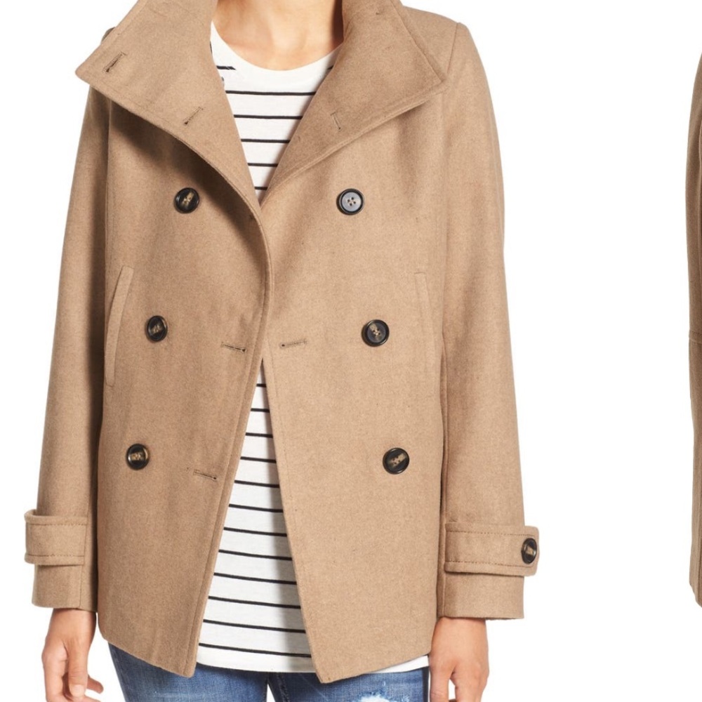 Double Breasted Peacoat